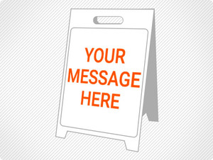 Create Custom A-Frame Sign