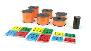 LabelTac® 4 Pro and Pro X - High Performance Orange Ammonia Pipe Marking Supply Bundle