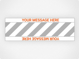 Custom Crosswalk Floor Sign