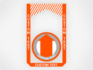 Create Custom Floor Sign Bundle