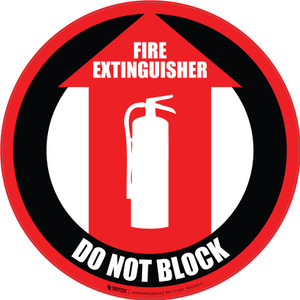 Fire Extinguisher Do Not Block