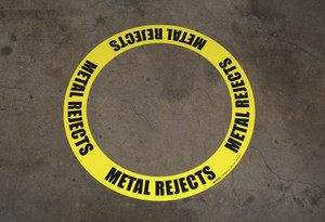Metal Rejects - Circular Floor Sign Ring