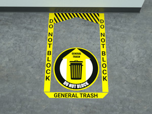 General Trash - Pre Made Floor Sign Bundle