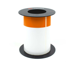 LabelTac 9 Die-Cut Orange Header Roll