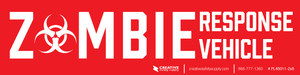 Zombie Response Vehicle Red - Label