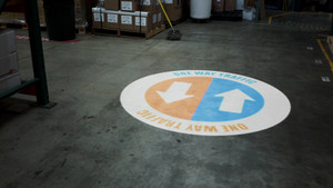 One Way Traffic Arrows - SignCast™ S200 Virtual Sign