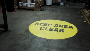SignCast™ S300 Virtual Sign - Keep Area Clear