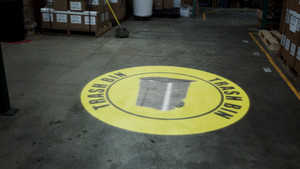 SignCast™ S300 Virtual Sign - Trash Bin