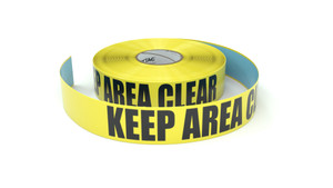 Keep Area Clear - Inline Printed Floor Marking Tape
