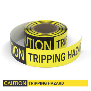 Caution: Tripping Hazard - Smart Stripe Inline Printed Floor Tape
