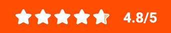 4.8 out of 5 customer satisfaction rating