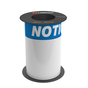 LabelTac 9 Die-Cut Notice OSHA Header Roll