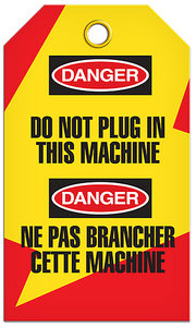 Lockout English/French Machine Tags