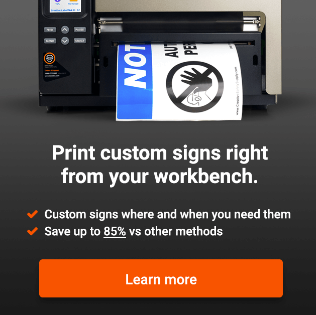 sign printer print custom signs