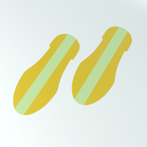 SafetyTac® Glowstripe Footprints