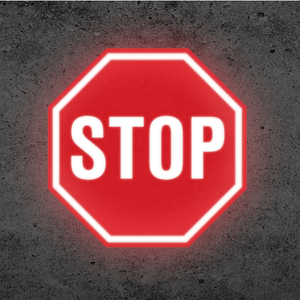 SignCast S300 Virtual Sign - Stop Sign